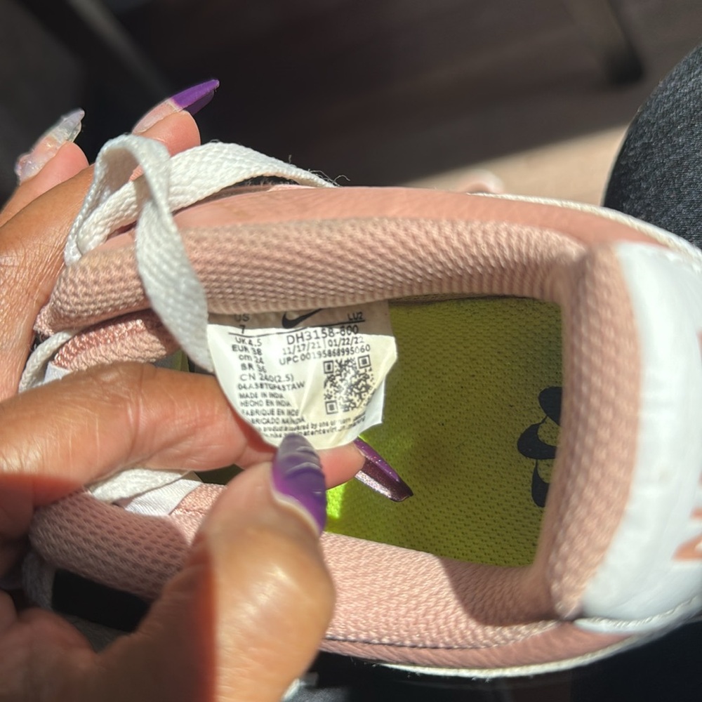 Rose Whisper Nike Court Visions - Picture 3 of 3